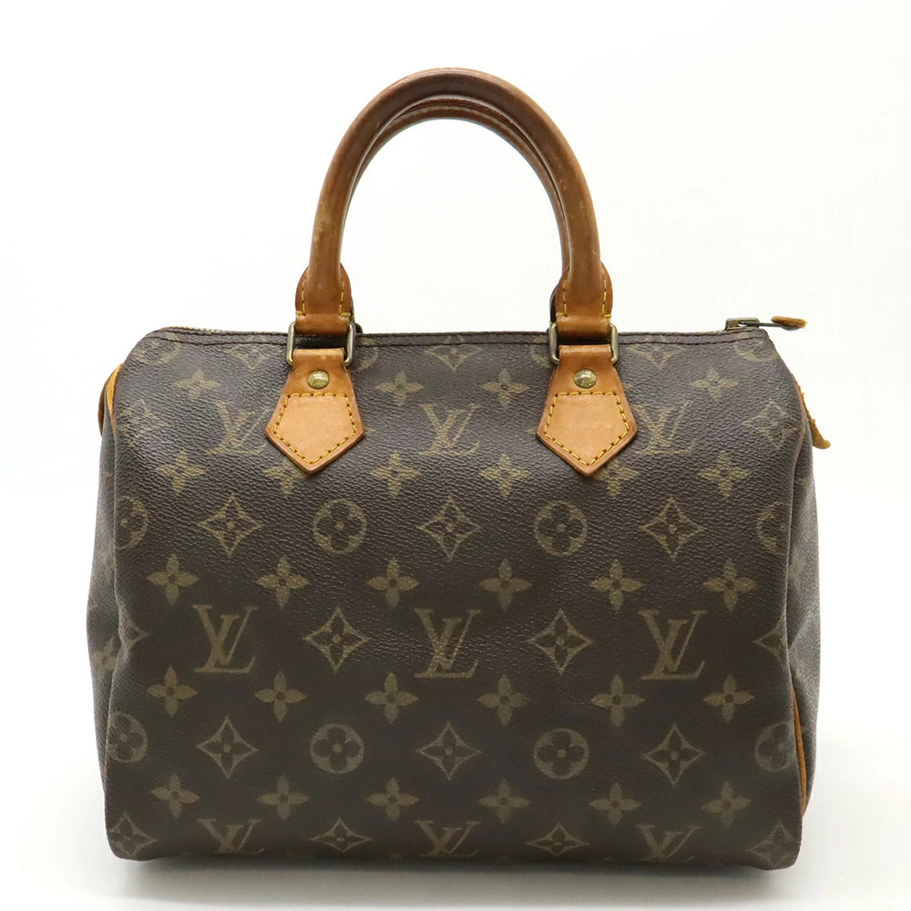 LOUIS VUITTON Monogram Speedy brown Boston Bag Handbag